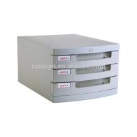 US-32 3 Layers Plastic Office Filing Cabinet