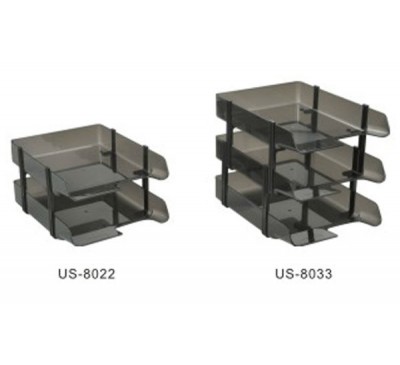 US-8033 Plastic Folding Style 3 layers filing tray