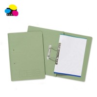 100% Recycled Paper 1color 2sides 10pcs per polybag 10packs per ctn FC spring file folders